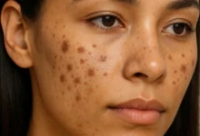 از بین بردن لکه های قهوه ای جای جوش روش خانگی